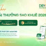DBV eClaim 360 được vinh danh tại Sao Khuê 2026, ghi dấu bước tiến số hóa bồi thường bảo hiểm với quy trình minh bạch, nhanh chóng và trải nghiệm khách hàng tối ưu.