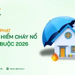 Từ ngày 20/4/2026, Nghị định 69/2026/NĐ-CP chính thức có hiệu lực với nhiều điều chỉnh quan trọng về mức xử phạt vi phạm hành chính trong lĩnh vực phòng cháy, chữa cháy — trong đó hành vi mua bảo hiểm cháy, nổ bắt buộc không đủ đối tượng có thể bị phạt từ 5 đến 10 triệu đồng. Doanh nghiệp cần chủ động rà soát và tuân thủ đúng quy định để tránh rủi ro pháp lý, đồng thời bảo vệ toàn diện tài sản trước nguy cơ cháy, nổ.