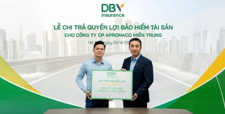 tất chi trả gần 41 tỷ đồng bồi thường cho khách hàng bị ảnh hưởng bởi mưa lũ Tây Nguyên năm 2025. Doanh nghiệp triển khai quy trình giám định và tạm ứng nhanh, giúp giảm áp lực tài chính cho Apromaco Miền Trung. Giải pháp bảo hiểm hiệu quả từ DBV góp phần bảo vệ doanh nghiệp trước rủi ro thiên tai và duy trì hoạt động ổn định.