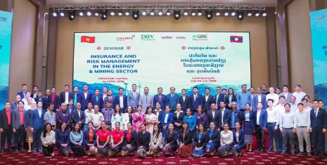 Hội thảo bảo hiểm và quản lý rủi ro ngành năng lượng - khai khoáng tại Lào làm rõ rủi ro đặc thù, vai trò dữ liệu và giải pháp từ DBV.